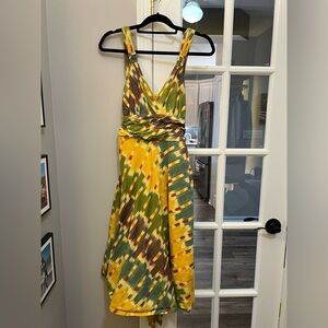 Marc Jacobs Orange marmalade cotton dress size 8 excellent condition vintage